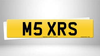Registration M5 XRS